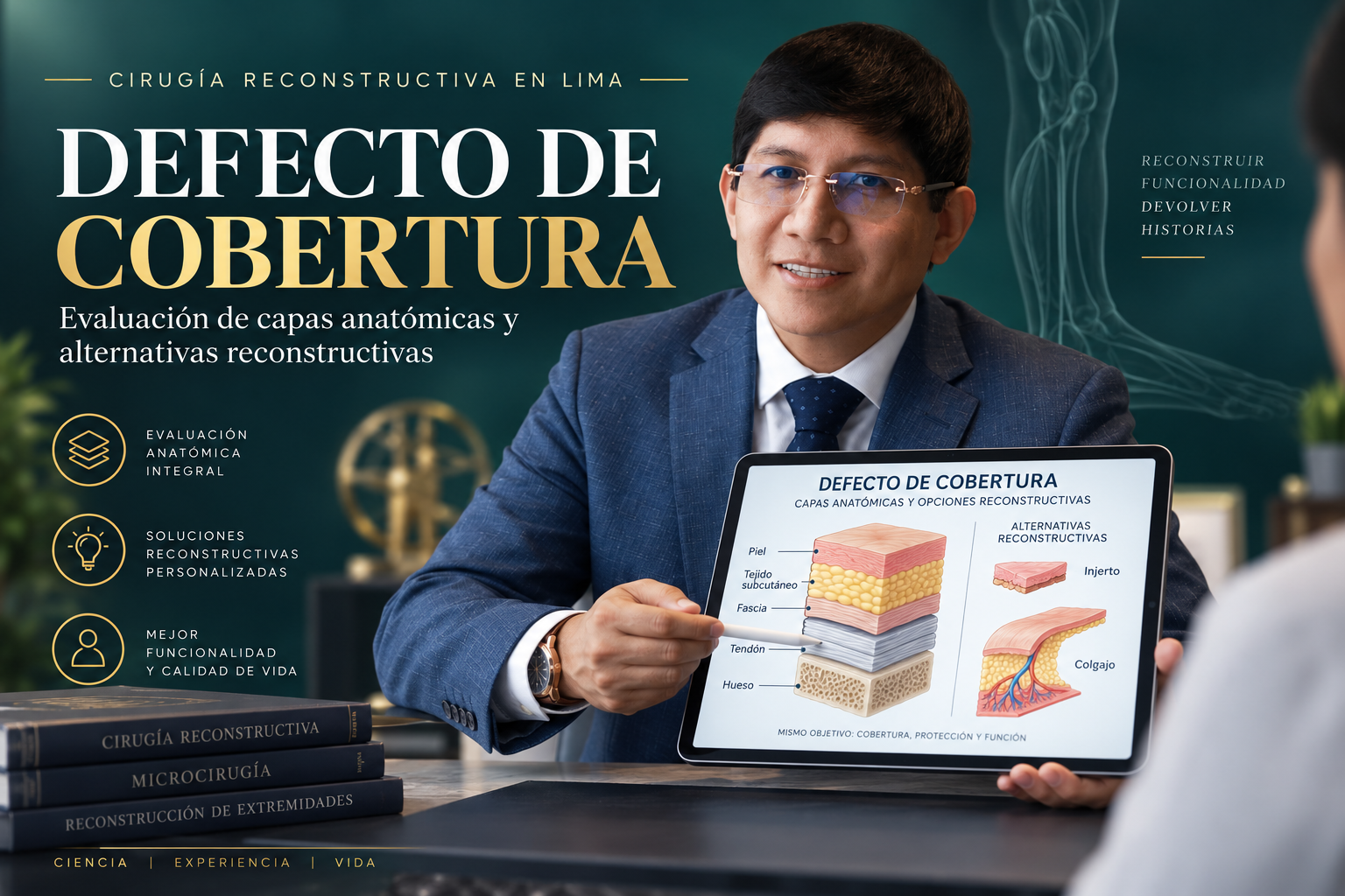 Defecto de cobertura explicado por el Dr. Enrique Chau